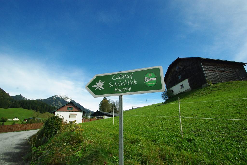 Gasthof Schonblick Ξενοδοχείο Russbach am Pass Gschutt Εξωτερικό φωτογραφία